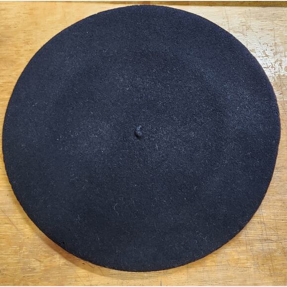 Foulard Basque Beret 100% Wool Made In France No Size Tag 6.25 \